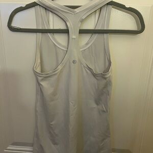 lululemon athletica Women's White Razor Back Tank Top